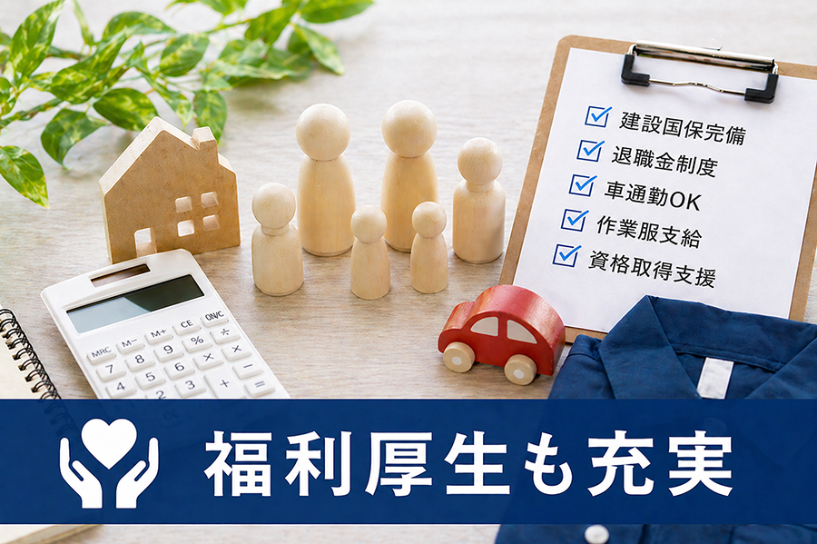 福利厚生も充実